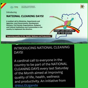 Government Introduces National Cleaning Days