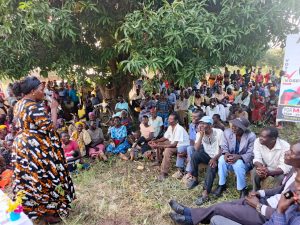 Road To 2026-The Iron Lady Storms Arapai: Harriet Anyimo Ignites A Movement Of Hope In Dakabela