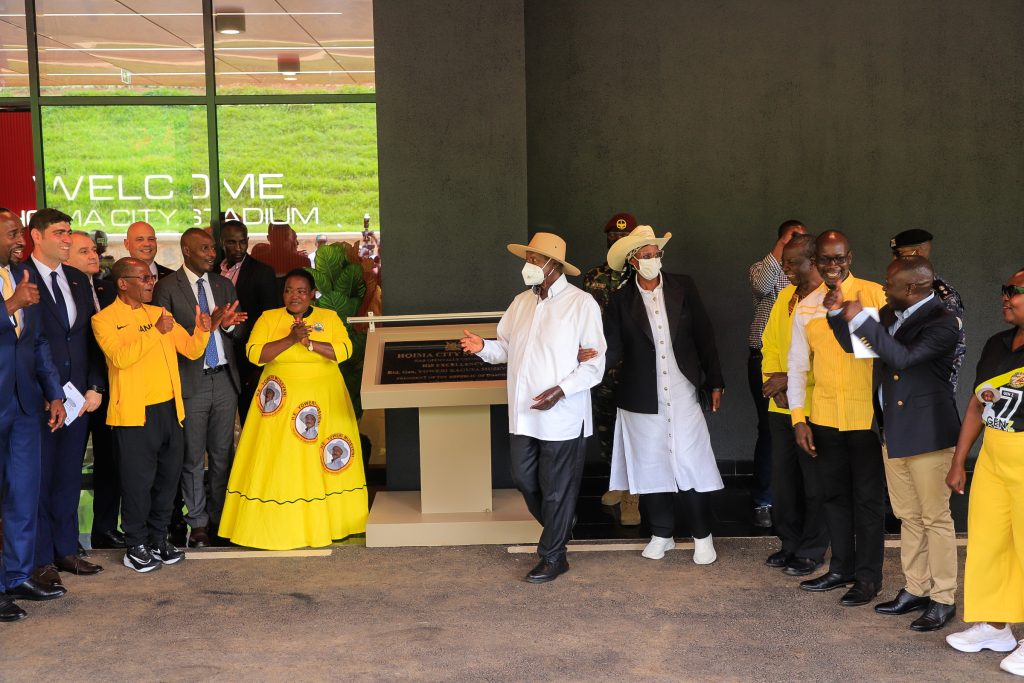 President Museveni Officially Opens Hoima City Stadium As KCCA FC Face Kitara FC In Inaugural Match