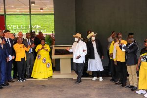 President Museveni Officially Opens Hoima City Stadium As KCCA FC Face Kitara FC In Inaugural Match